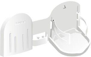 96865 - Folding Helm Organiser, 'Store-All', 25,8x10,5x11cm - White