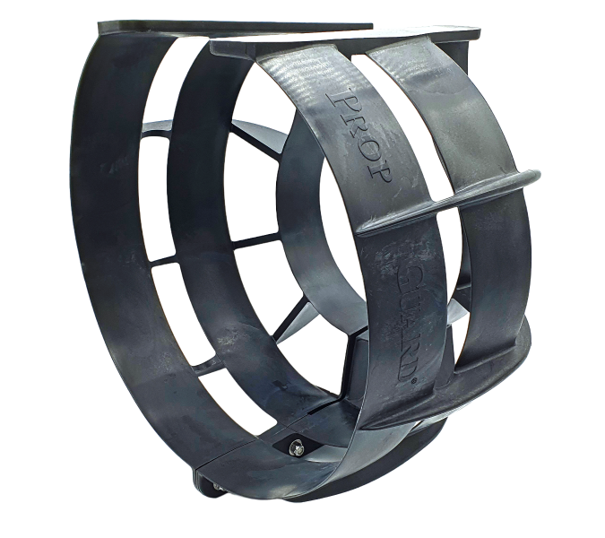 pro16black - Propeller Guard 16" black for 110-350HP outboard engines
