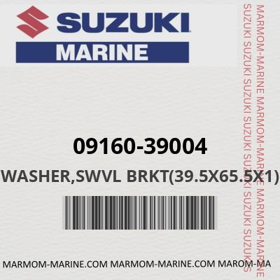09160-39004 - WASHER,SWVL BRKT(39.5X65.5X1)