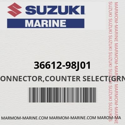 CONNECTOR,COUNTER SELECT(GRN) (36612-98J01)