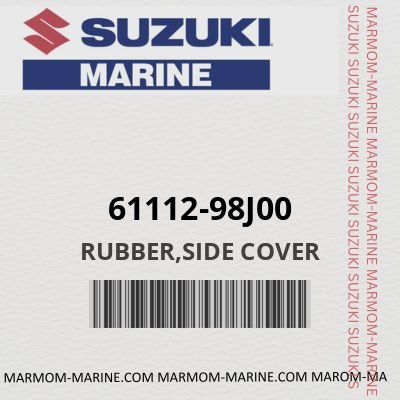 RUBBER,SIDE COVER (61112-98J00)