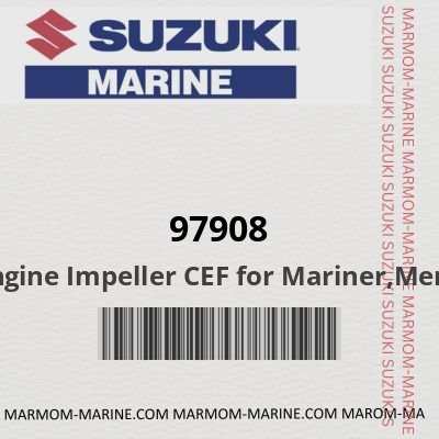 Engine Impeller CEF for Mariner,Mercury & Suzuki Ø19 51,8Χ19,05 (97908)