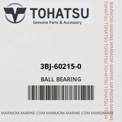Tohatsu 3BJ-60215-0 - BALL BEARING