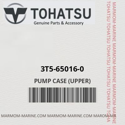 Tohatsu 3T5-65016-0 - PUMP CASE (UPPER)
