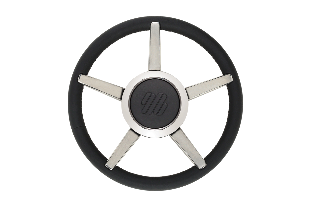 24734J - FALIER PU B/BRU/B STEERING WHEEL