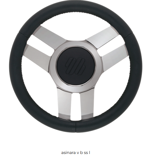 24795F - ASINARA PU B/SS/S STEERING WHEEL DELM