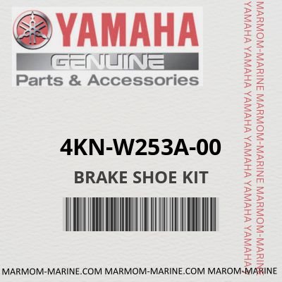4KN-W253A-00 - BRAKE SHOE KIT