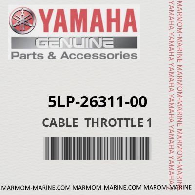 5LP-26311-00 - CABLE  THROTTLE 1