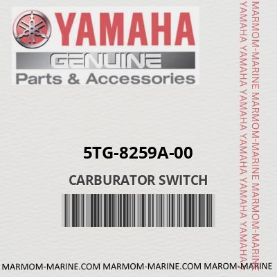 5TG-8259A-00 CARBURATOR SWITCH