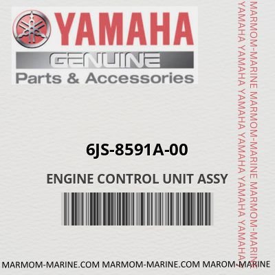 6JS-8591A-00 ENGINE CONTROL UNIT ASSY