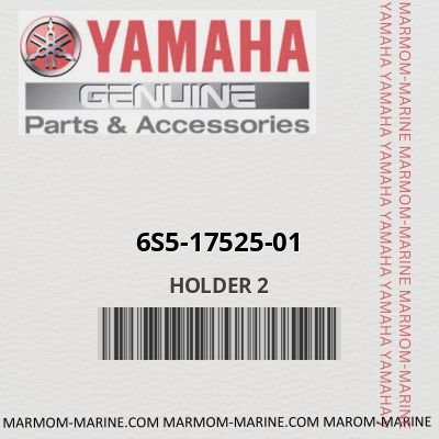 6S5-17525-01 HOLDER 2