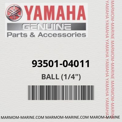 93501-04011 - BALL (1/4")