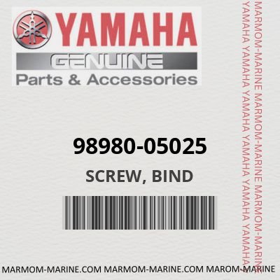 SCREW, BIND (98980-05025)