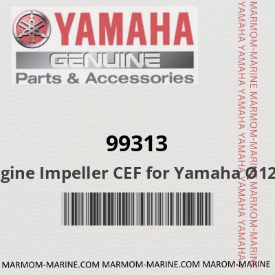 Engine Impeller CEF for Yamaha Ø12,85 53Χ14 (99313)