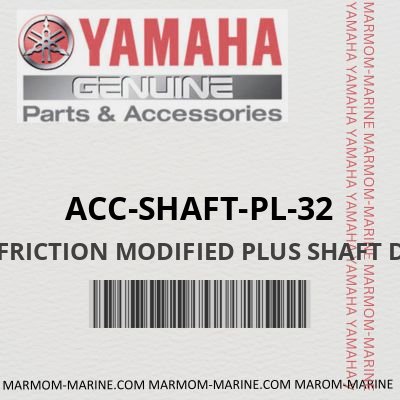 FRICTION MODIFIED PLUS SHAFT D (ACC-SHAFT-PL-32)