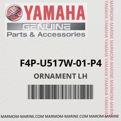 F4P-U517W-01-P4 - ORNAMENT LH