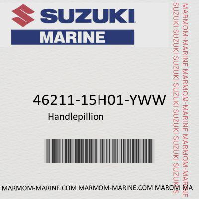Suzuki 46211-15H01-YWW HANDLE,PILLION RIDER