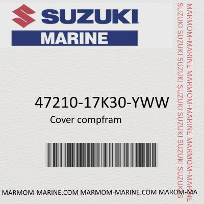 Suzuki 47210-17K30-YWW COVER COMP,FRAME,L