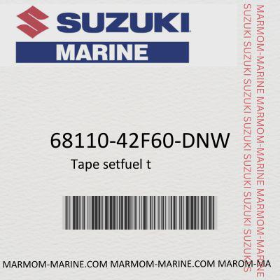 Suzuki 68110-42F60-DNW TAPE SET,FUEL TANK