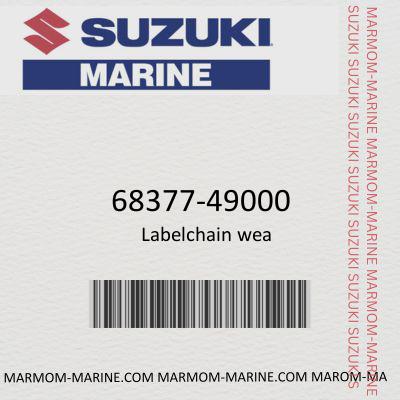 LABEL,CHAIN WEAR INDICATOR