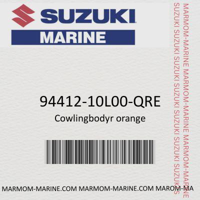 Suzuki 94412-10L00-QRE COWLING,BODY,R (ORANGE)