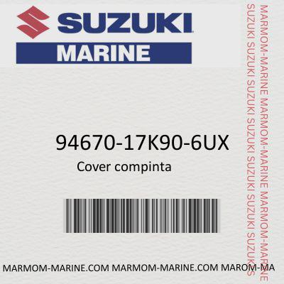 Suzuki 94670-17K90-6UX COVER COMP,INTAKE,R
