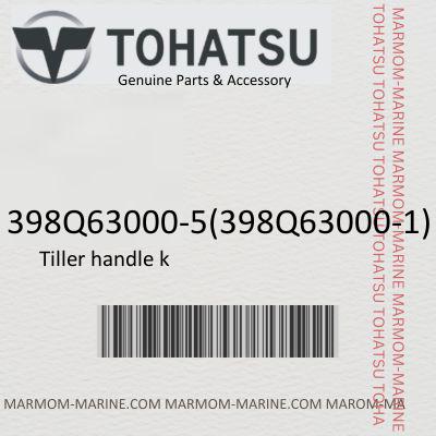 Tohatsu 398Q63000-5 TILLER HANDLE KIT