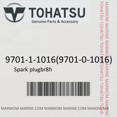 Tohatsu 9701-1-1016 SPARK PLUG(BR8HS-10)