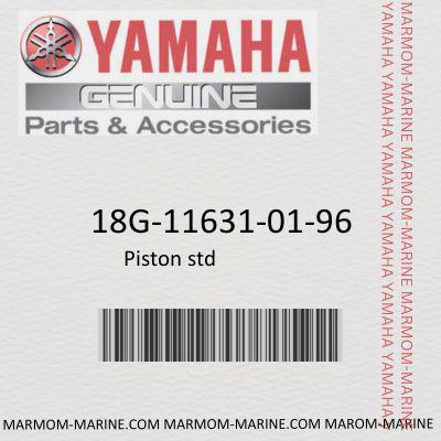 Yamaha 18G-11631-01-96 PISTON STD