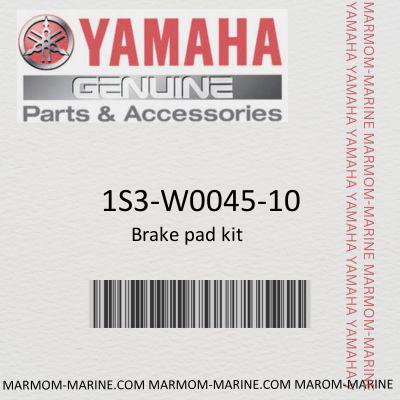 Yamaha 1S3-W0045-10 BRAKE PAD KIT