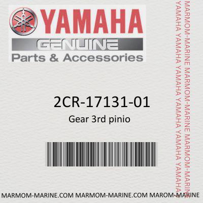 Yamaha 2CR-17131-01 GEAR, 3RD PINION