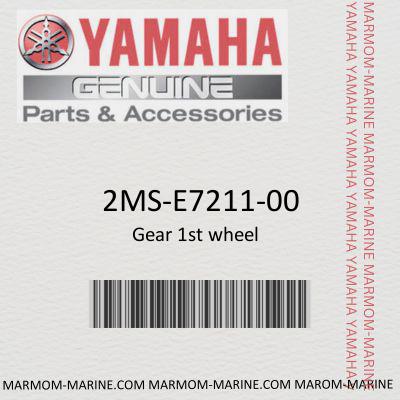 Yamaha 2MS-E7211-00 GEAR, 1ST WHEEL