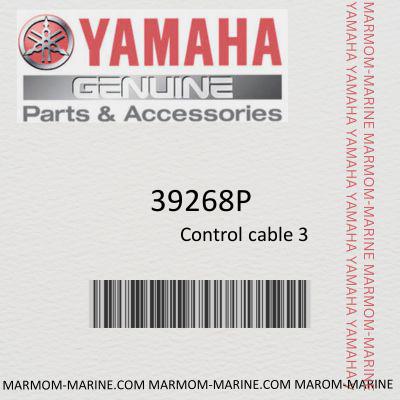 Yamaha 39268P CONTROL CABLE 30' C8 RED