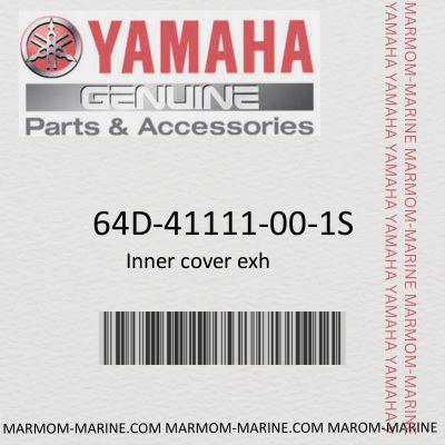 Yamaha 64D-41111-00-1S INNER COVER EXHAUST