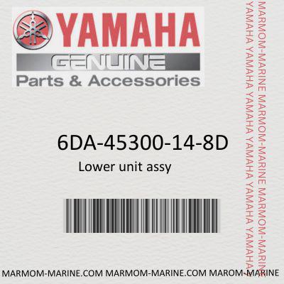 Yamaha 6DA-45300-14-8D LOWER UNIT ASSY