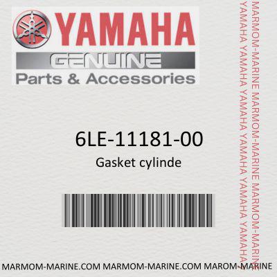Yamaha 6LE-11181-00 GASKET, CYLINDER HEAD 1