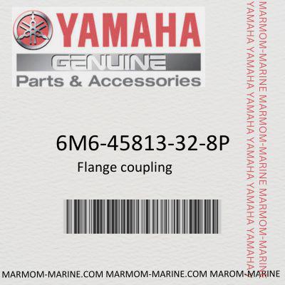 Yamaha 6M6-45813-32-8P FLANGE COUPLING