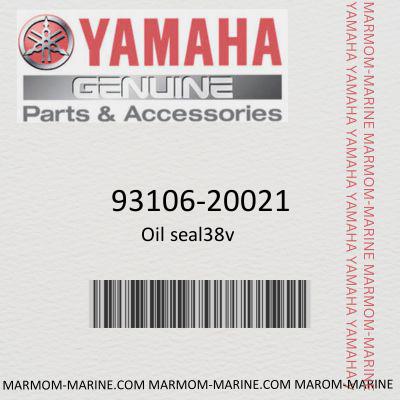 Yamaha 93106-20021 OIL SEAL(38V)