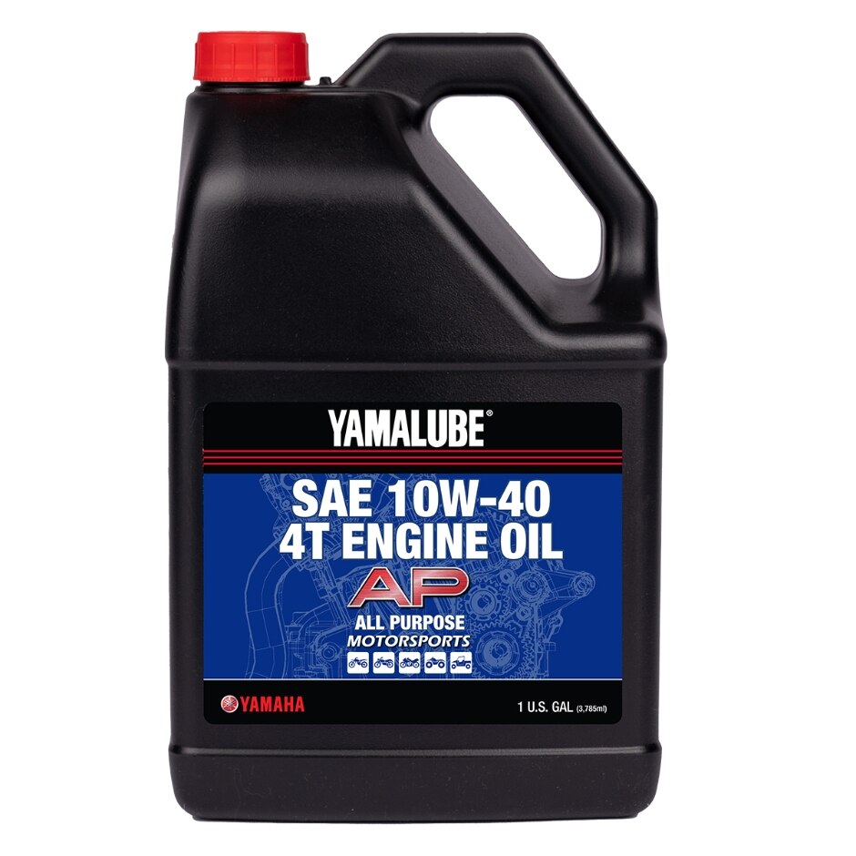 Yamaha LUB-10W40-AP-12 10W40 OIL 4 STROKE RACING