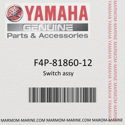 Yamaha F4P-81860-12 SWITCH ASSY