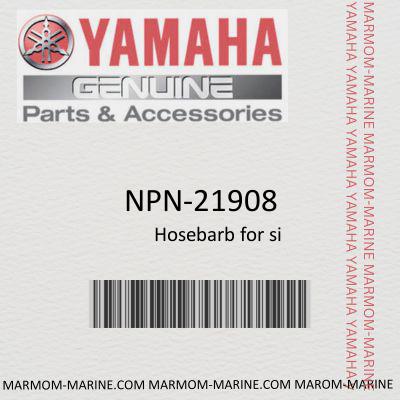 Yamaha NPN-21908 HOSEBARB FOR SIERRA FILT